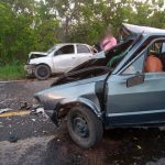 Três pessoas morrem em acidente entre carros na BR-174