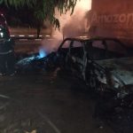 Incêndio em terreno baldio atinge sucatas de carros em Boa Vista
