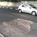 Morador denuncia buraco causado pela Caer em avenida de Boa Vista