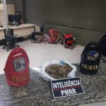 Dupla é presa com 250g de maconha em ação conjunta da Polícia Militar