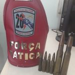 Munições de arma de fogo são encontradas em lixeira no Buritis