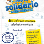 Campanha solidária arrecada uniformes para estudantes de baixa renda em Boa Vista