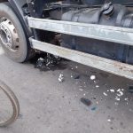 Acidente entre moto e caminhão deixa uma pessoa ferida em Boa Vista