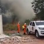 Incêndio leva fumaça e fuligem a casas na zona Leste de Boa Vista; veja vídeo