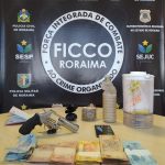 Homem é preso com cocaína, arma e R$ 3 mil em Boa Vista