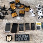 Agentes prisionais encontram celulares, drogas e armas durante revista no CPP