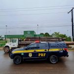 Cargas com madeira ilegal são apreendidas na BR-174 em Caracaraí