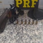 Homem é preso com revólver e munições na BR-174 em Boa Vista