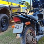 Quinta motocicleta com a mesma placa é apreendida pela PRF na BR-401