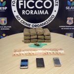 Três pessoas são presas com skunk e cocaína na zona Oeste de Boa Vista