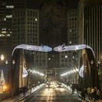 Obra de artista roraimense ilumina viaduto em festival de Belo Horizonte