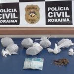 Homem é preso em flagrante suspeito de vender drogas na zona Leste de Boa Vista