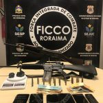 Quatro pessoas são presas em Roraima com fuzil, munições e droga
