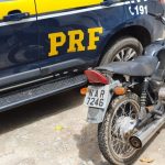 Oitava motocicleta com a mesma placa é apreendida pela PRF na BR-174