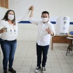 Candidatos à prefeitura de Boa Vista votam na manhã deste domingo