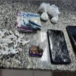 Casal é preso com pasta base de cocaína e maconha na zona Oeste de Boa Vista