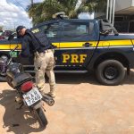 PRF apreende a nona motocicleta com placa clonada na BR-174