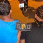 Dupla é presa com motocicleta furtada e réplica de pistola na zona Sul de Boa Vista