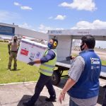 Roraima recebe 1,5 mil doses de vacina contra Covid para imunizar população ribeirinha