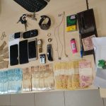 Três são detidos com drogas, dinheiro e agenda de contabilidade de facção criminosa em Boa Vista