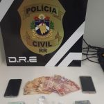 Jovem é preso em flagrante por tráfico de drogas no Buritis