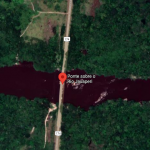 PRF alerta sobre acúmulo de água em trecho da BR-174 no município de Rorainópolis