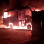 Homem de 32 anos é preso por incêndio de dois ônibus em Mucajaí