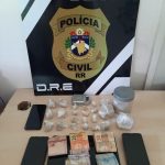 Mulher que vendia drogas no Parque do Rio Branco é presa pela Polícia Civil
