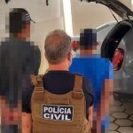 Polícia Civil prende três envolvidos em furto e apreende motocicleta roubada