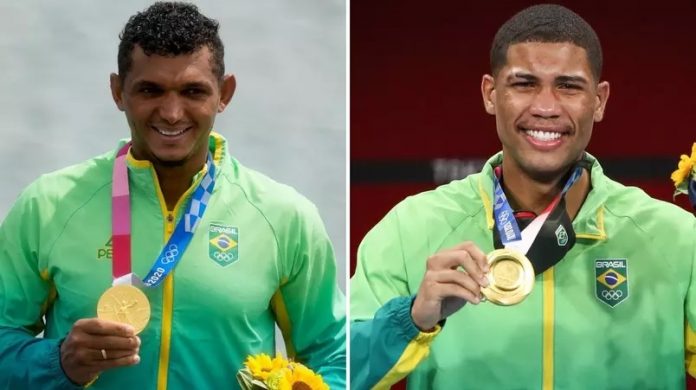 Isaquias, na canoagem, e Hebert, no boxe, ajudaram a delegação brasileira a ter o melhor desempenho da história em Olimpíadas