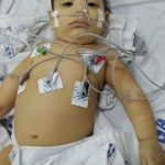 Família faz campanha para arrecadar recursos para tratamento de bebê com suspeita de leucemia