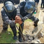 PMRR desobstrui bloqueio feito por indígenas na BR-433, na região do Surumu