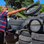 Cerca de 320 toneladas de pneus usados foram coletados em Boa Vista no primeiro semestre de 2021