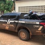 Motocicleta furtada em Boa Vista é encontrada em comunidade indígena em Normandia