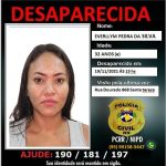 Polícia Civil pede ajuda da população para localizar jovem desaparecida