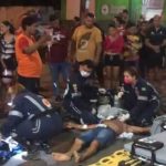 Motociclista fica ferido ao bater contra carro na Avenida Ataíde Teive, em Boa Vista
