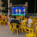 Orla Taumanã contará com telão para transmissão de jogos de futebol