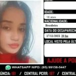 Adolescente desaparecida é encontrada em buritizal no Aracelis