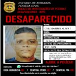 Polícia Civil pede ajuda da população para localizar guianense desaparecido