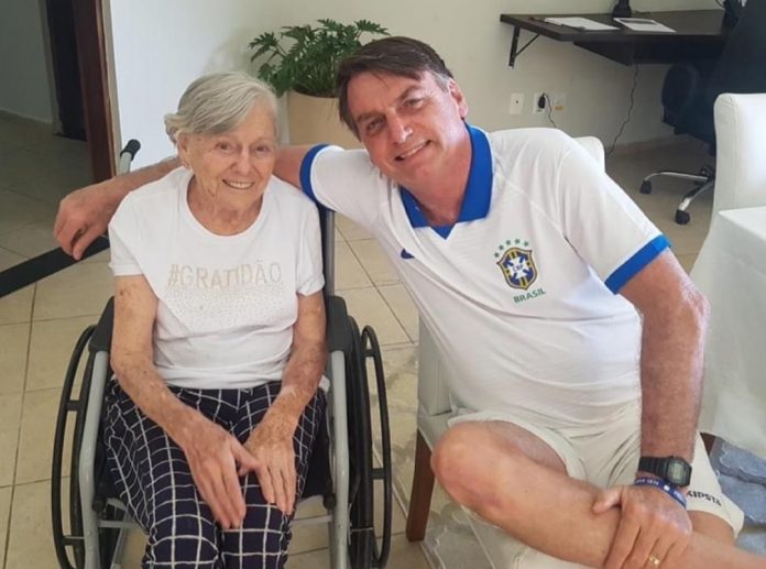 bolsonaro e mae
