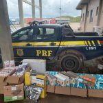 Mais de 700 caixas de anabolizantes são apreendidas pela PRF no interior de Roraima