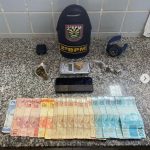Jovem é preso pela PM com drogas, dinheiro e nove jabutis em Boa Vista