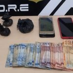 Casal é preso em flagrante com cocaína e dinheiro na zona Oeste de Boa Vista