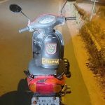 Moto com restrição de roubo é recuperada no Bela Vista