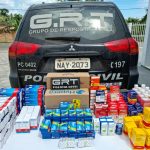 Medicamentos são apreendidos pela Polícia Civil na fronteira em Pacaraima