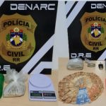 Três mulheres são presas com 2kg de cocaína e dinheiro em Boa Vista