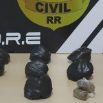 Homem é preso enquanto saía de casa para entregar drogas em Boa Vista