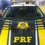 PRF recupera carro, apreende 97 munições e 5 armas de fogo