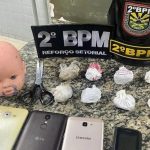 Jovem é preso com drogas escondidas em cabeça de boneca na zona Oeste de Boa Vista