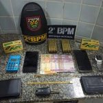 Jovens são presos em flagrante com 100 munições no Centro de Boa Vista